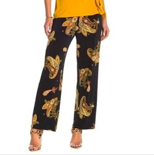 Vince Camuto Summer Oasis Paisley Pants NWOT